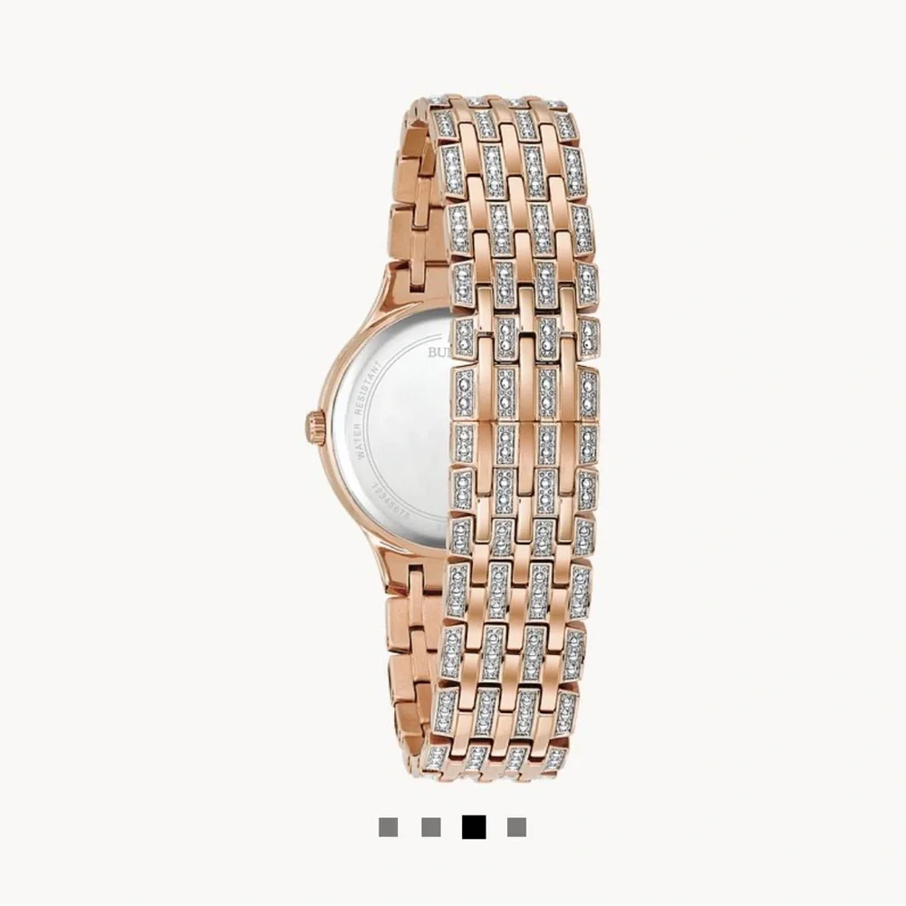 Bulova Phantom Women's Rose Gold Watch - Picture 4 of 12